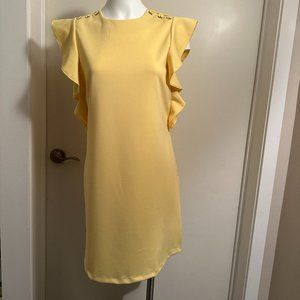 New! Yellow ABS Collection dress